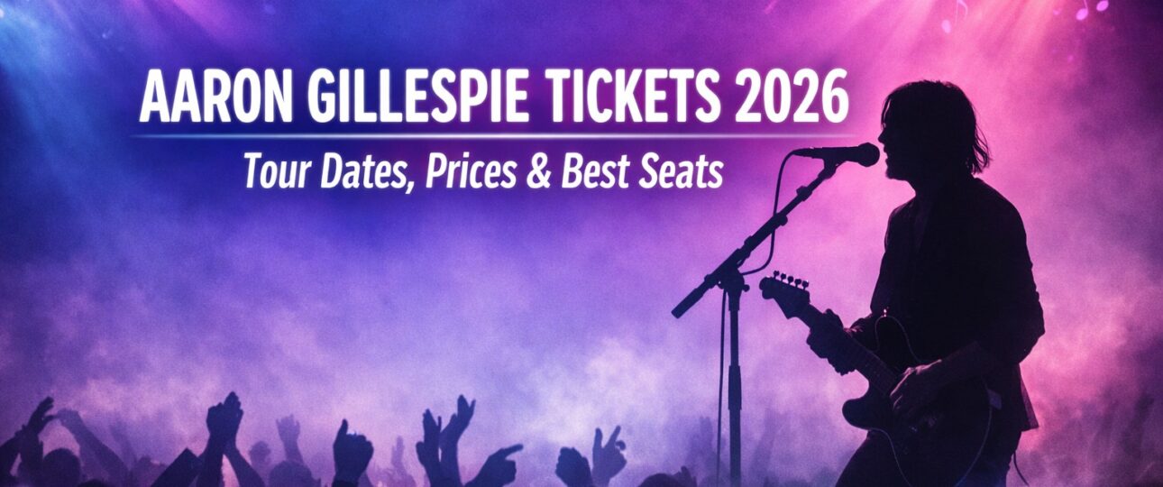 Aaron Gillespie Tickets 2026 | Tour Dates, Prices and Concert Guide